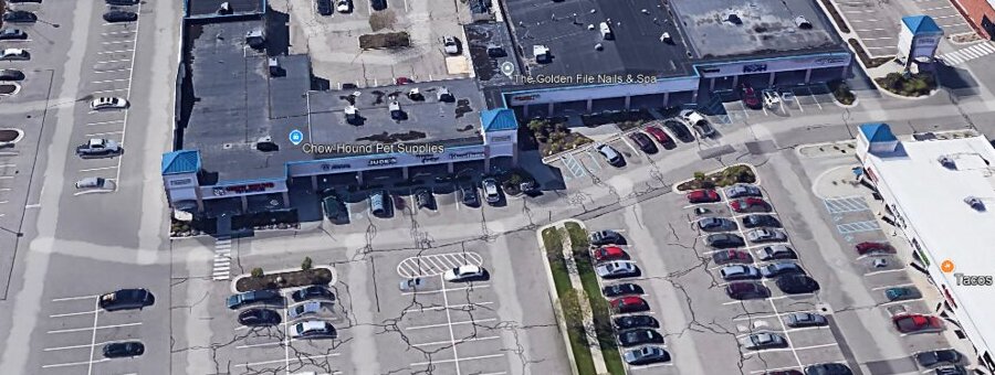 Cottonwood Center aerial view
