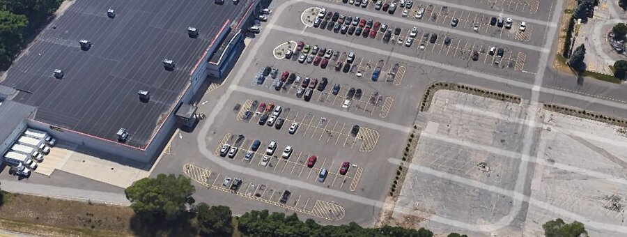 US-31 Kmart Redevelopment aerial view