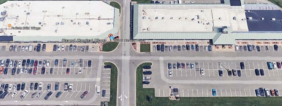 Grand Central Plaza aerial view