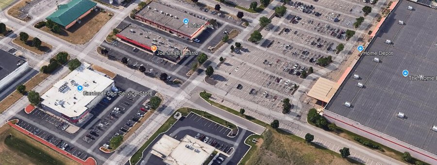 Muskegon Crossings aerial view